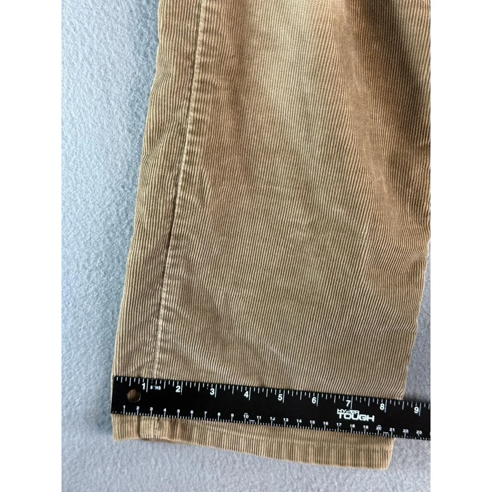 Levi's 514 Pants Mens 32x32 Brown Slim Straight Corduroy Khakis Casual 5-Pocket